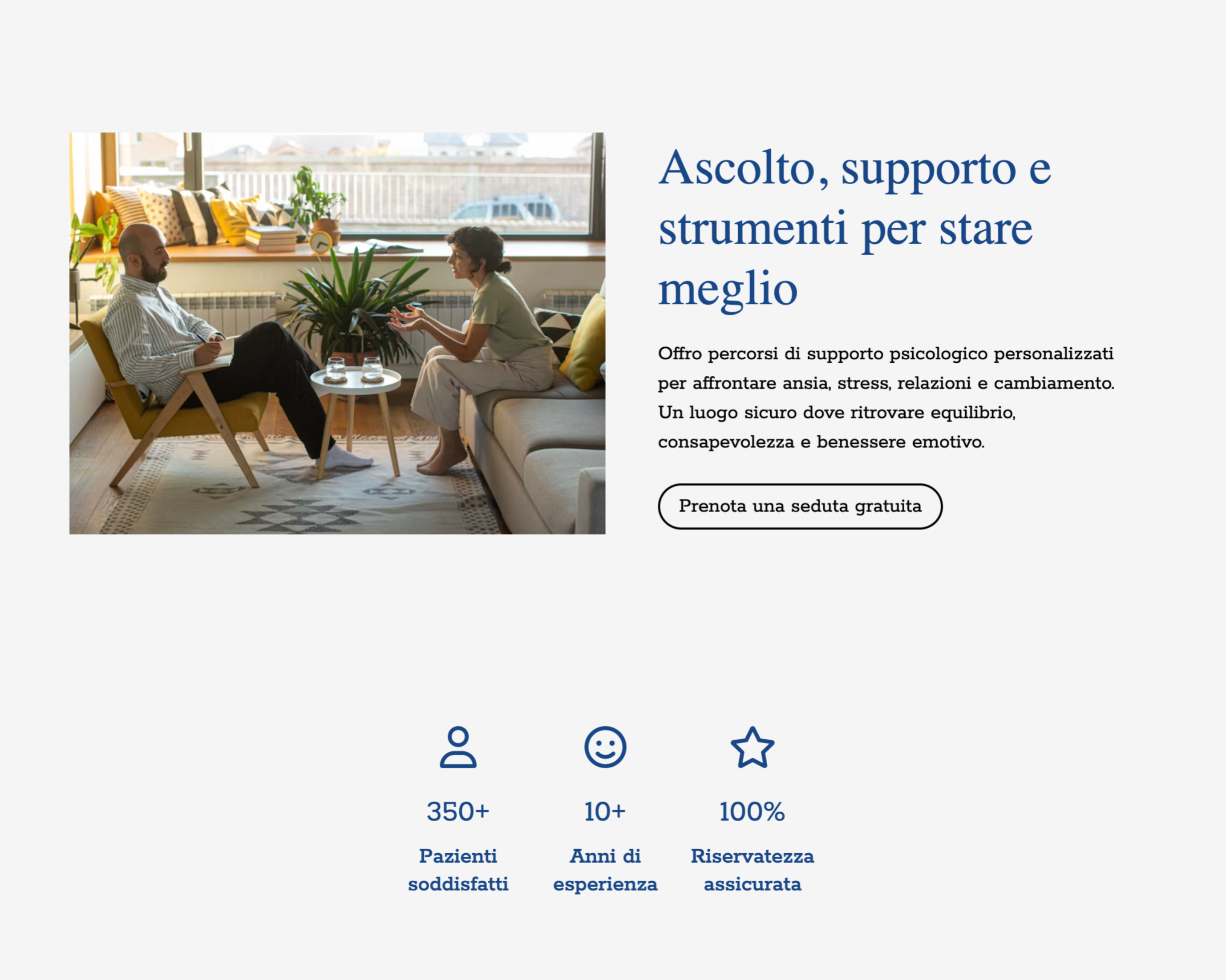 Esempio sito professionale